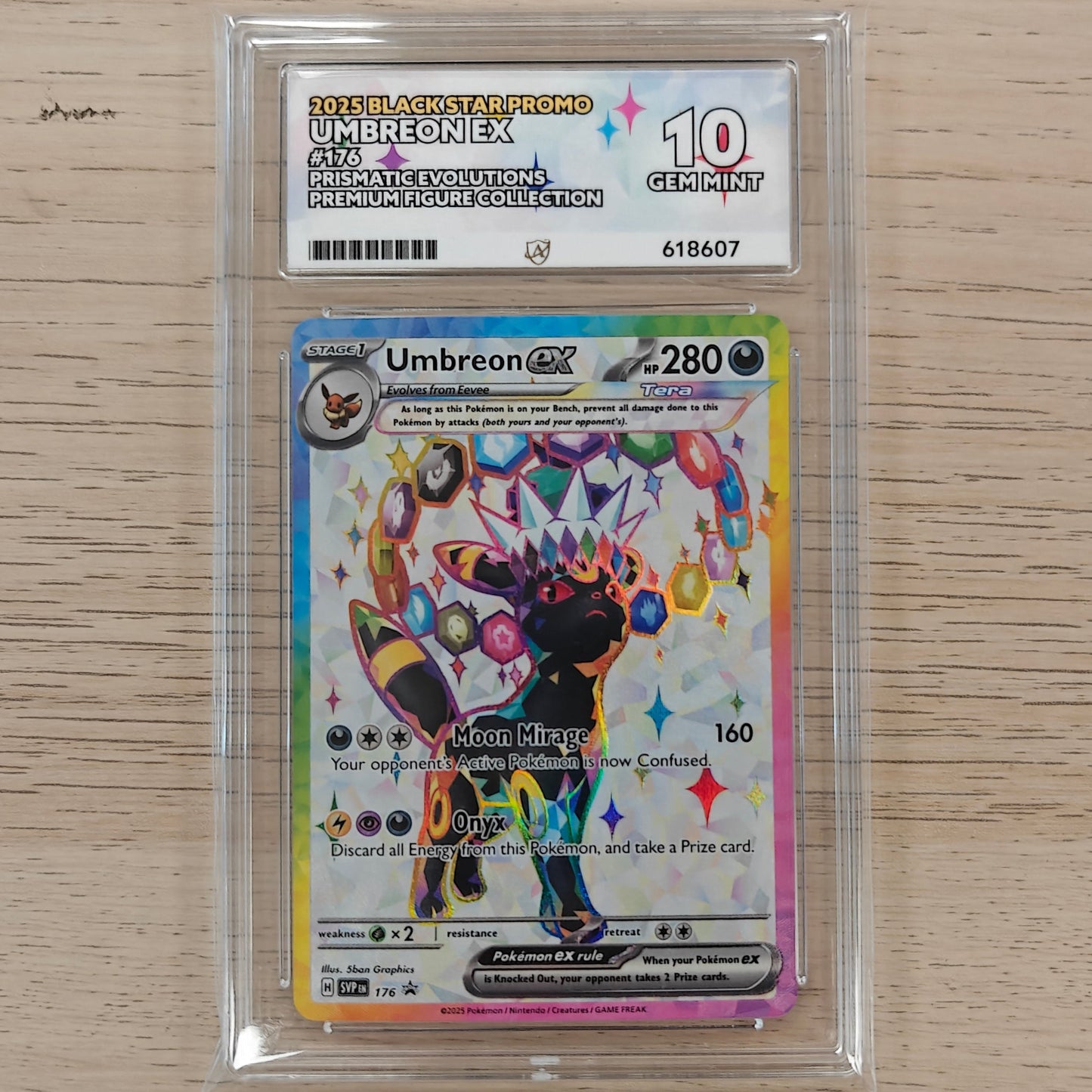 Pokemon TCG Umbreon ex Promo 176 (Ace 10)