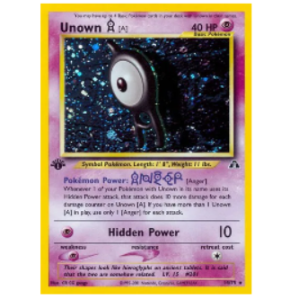 Pokemon TCG Unown Neo Discovery 14/75