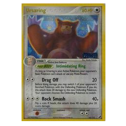Pokemon TCG Ursaring *Reverse Holo* EX Unseen Forces 18/115