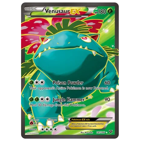 Pokemon TCG Venusaur EX X&Y 141/146