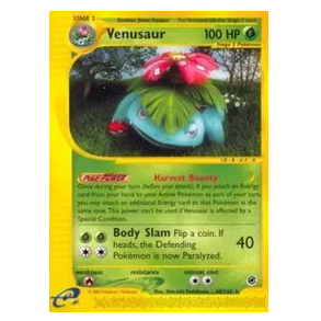 Pokemon TCG Venusaur Expedition 68/165