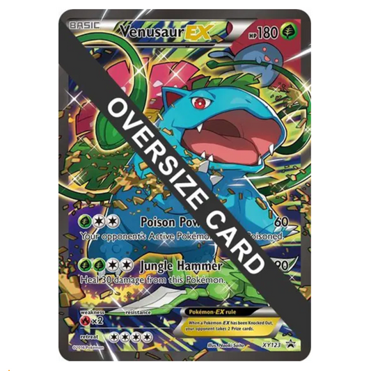 Pokemon TCG Venusaur ex xy123 Promo jumbo