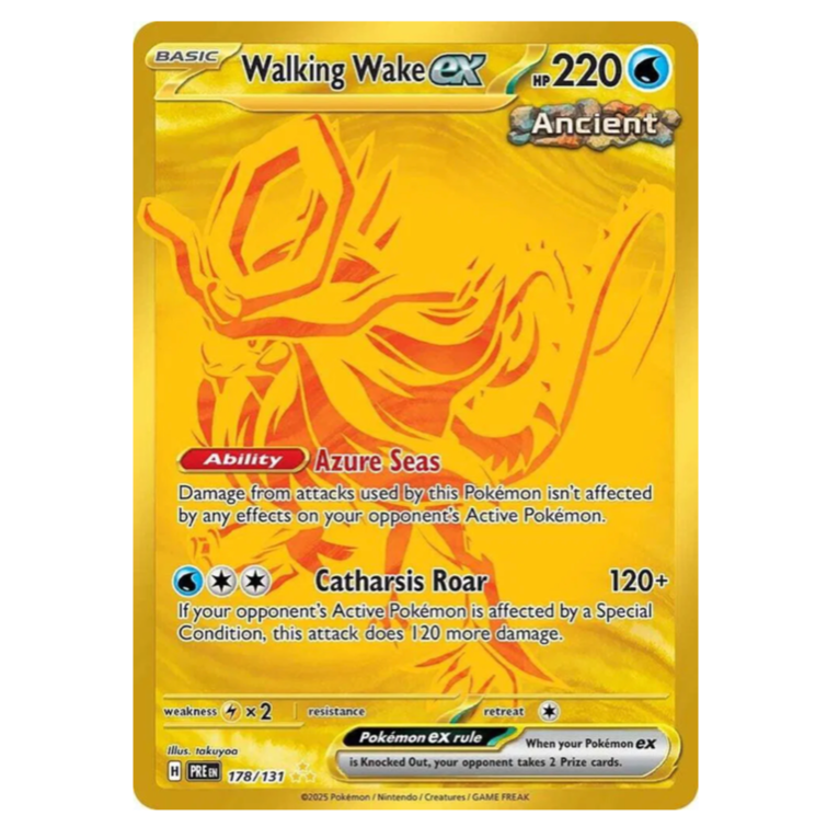 Pokemon TCG Walking Wake ex Prismatic Evolutions 178/131