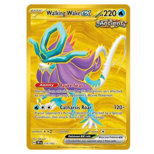 Pokemon TCG Walking Wake ex Temporal Forces 215/162