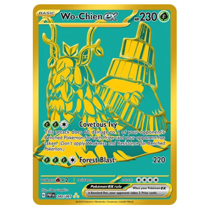 Pokemon TCG Wo-Chien Paldean Fates 240/091
