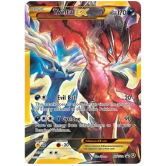 Pokemon TCG Yveltal EX Alternate Art Promos XY150a