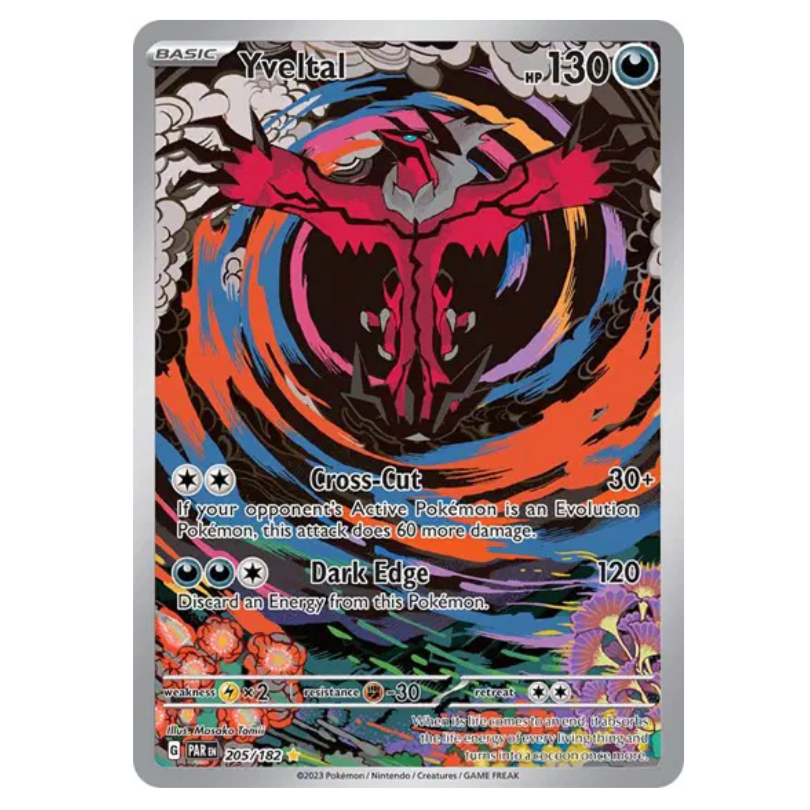 Pokemon TCG Yveltal Paradox Rift 205/182