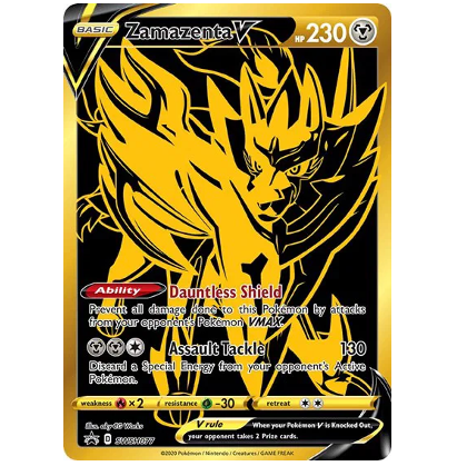 Pokemon TCG Zacian V Sword & Shield Promo swsh076