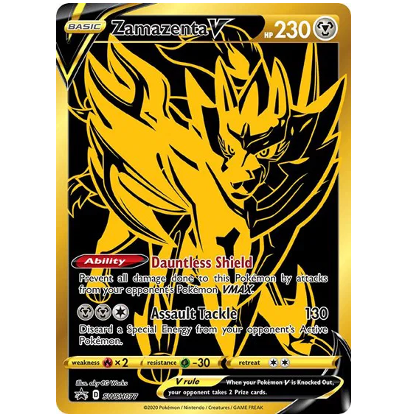 Pokemon TCG Zacian V Sword & Shield Promo swsh077