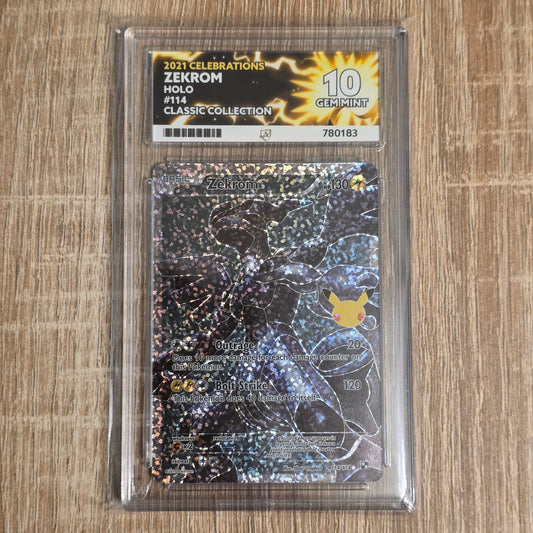 Pokemon TCG Zekrom Celebrations 114/114 (Ace 10)