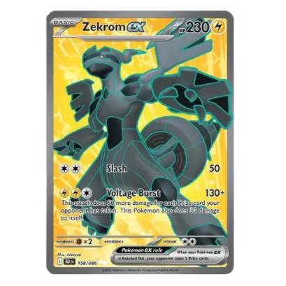 Pokemon TCG Zekrom ex Black Bolt 158/086