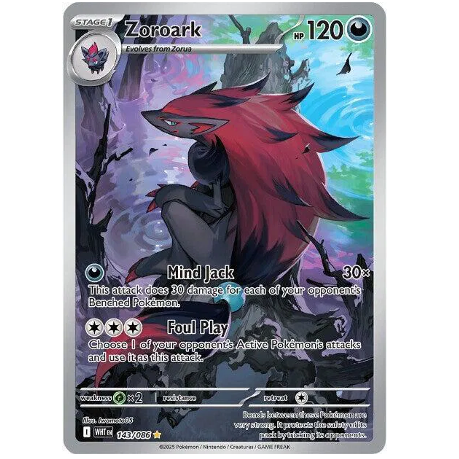 Pokemon TCG Zoroark White Flare 143/086