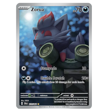 Pokemon TCG Zorua Shrouded Fable 075/064