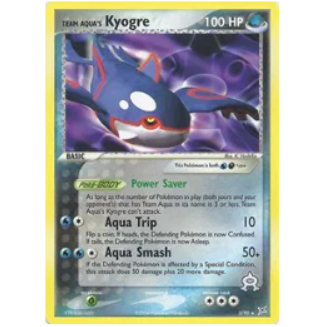 Pokemon TCG kyogre EX Team Magma vs Team Aqua 3/95