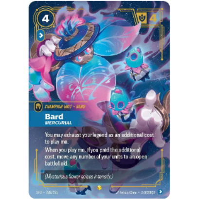 Riftbound: League of Legends TCG Bard - Mercurial *Overnumbered* 228/221