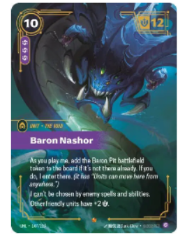 Riftbound: League of Legends TCG Baron Nashor Unleashed 147/219