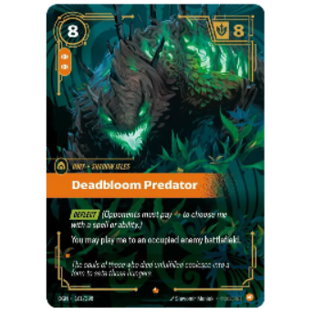 Riftbound: League of Legends TCG Deadbloom Predator Origins 161/298