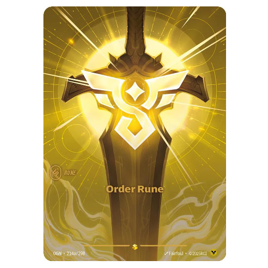 Riftbound: League of Legends TCG Order Rune Origins 214a/298 – CardXchange