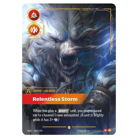 Riftbound: League of Legends TCG Relentless Storm Origins 300/298