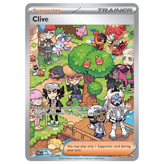 Pokemon TCG Clive Paldean Fates 236/091