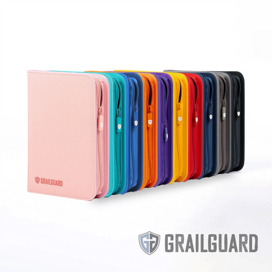 Grail Guard 4-Pocket Premium Zip Trading Card Binder