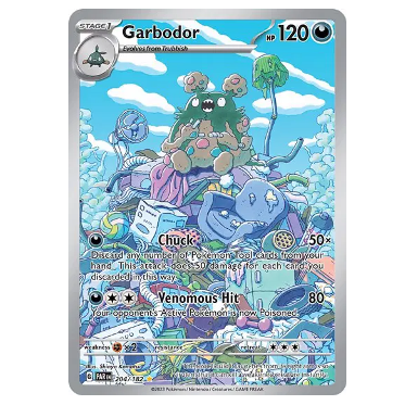 Pokemon TCG Garbodor Paradox Rift 204/182