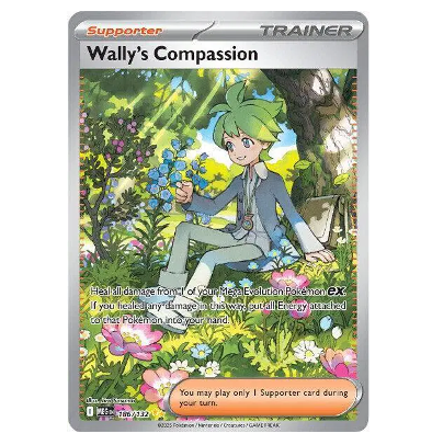 Pokemon TCG Wally's Compassion Mega Evolution 186/132