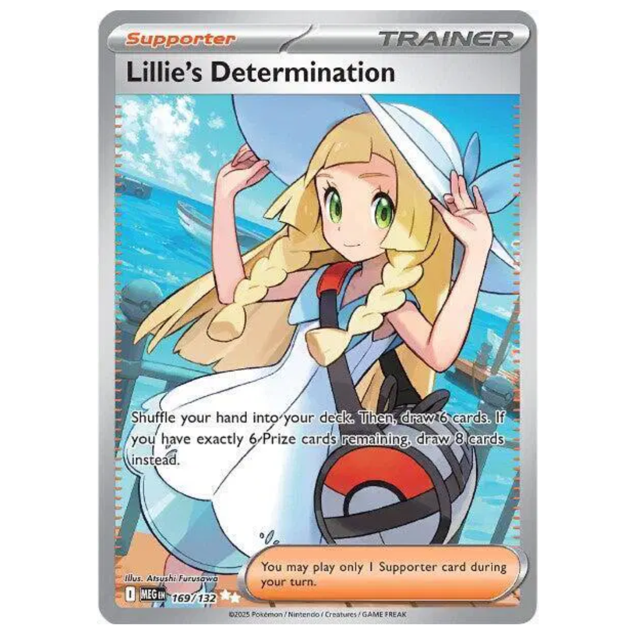 Pokemon TCG  Lillie’s Determination Mega Evolutions 169/132