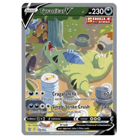 Pokemon TCG Tyranitar Battle Styles 155/163