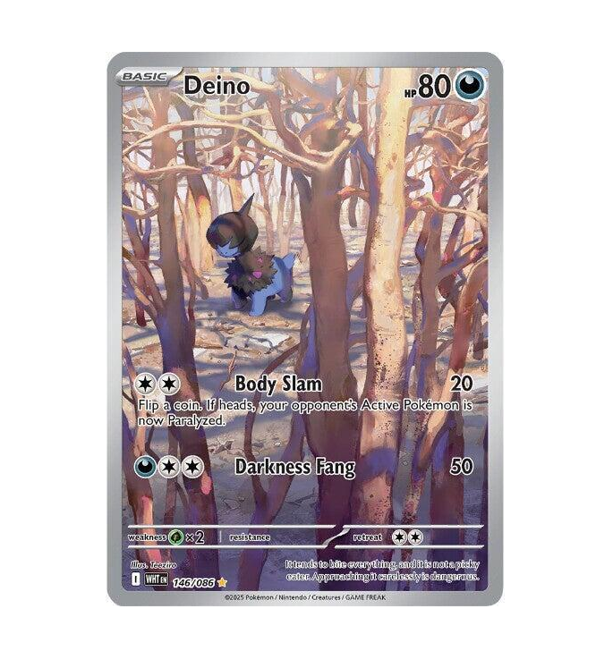 Pokemon TCG Deino White Flare 146/086