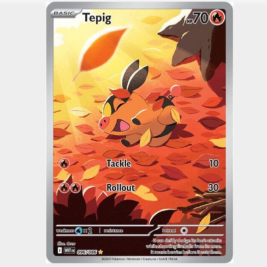 Pokemon TCG Tepig 096/086 (Japanese)