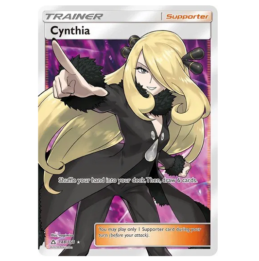 Pokemon TCG Cynthia Ultra Prism 148/156