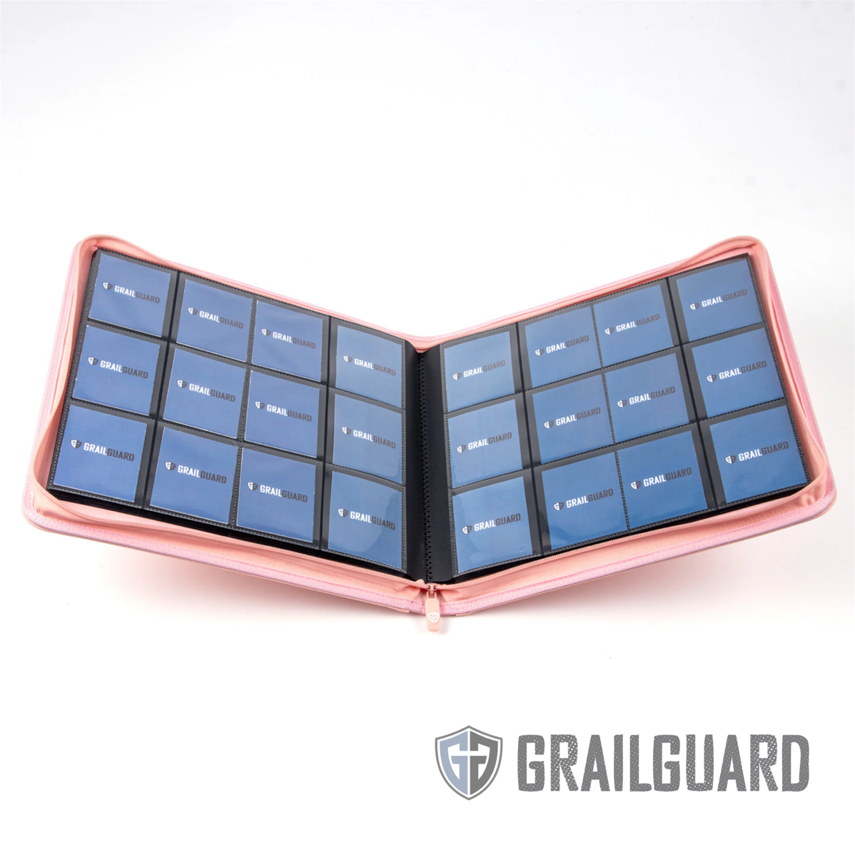Grail Guard 12-Pocket Premium Zip Trading Card Binder