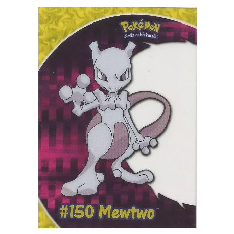 Topps Mewtwo *Clear* Series 2 150 