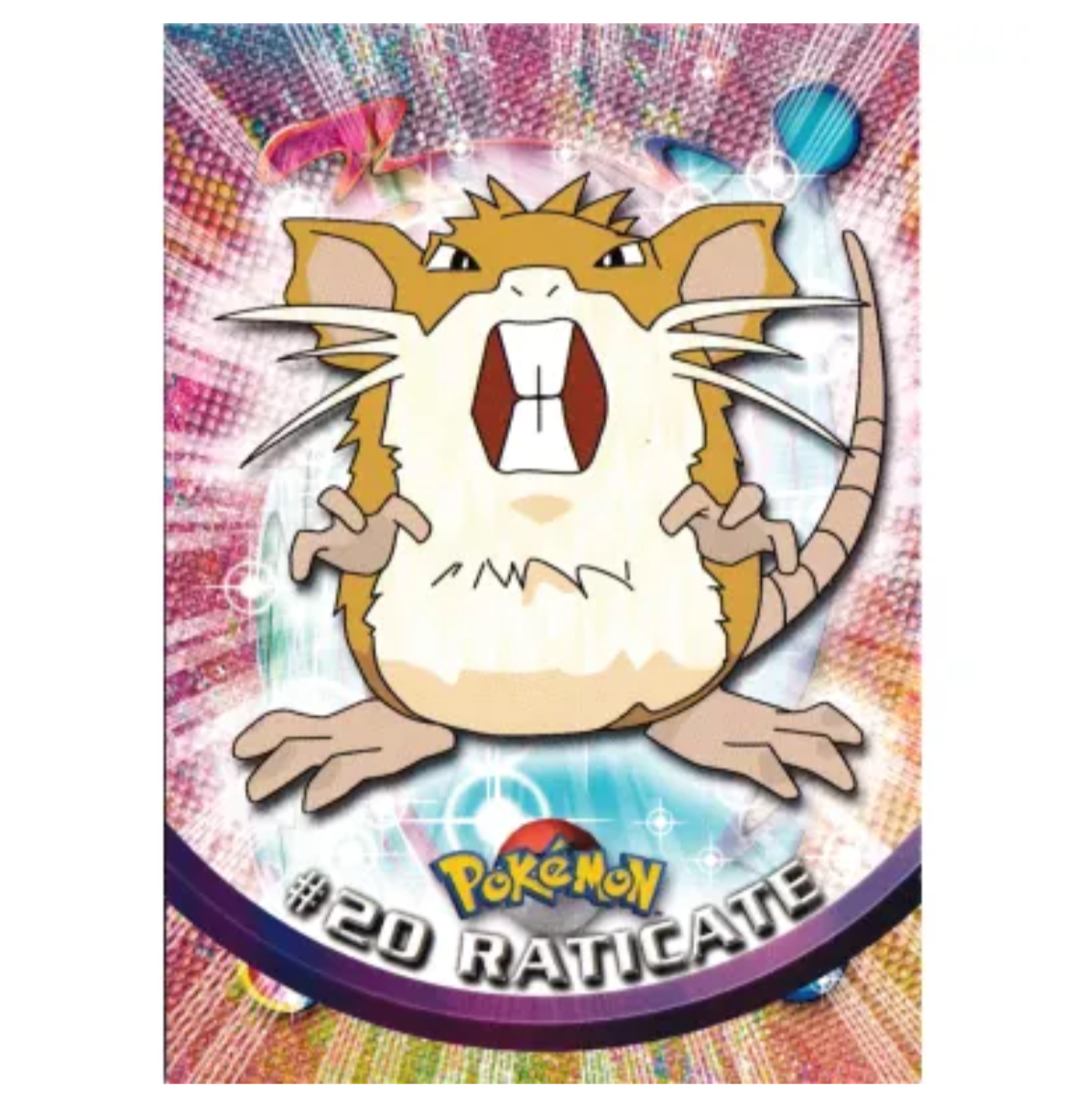 Topps Raticate *Holo* 20.