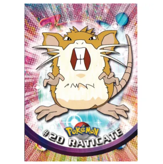 Topps Raticate *Holo* 20.