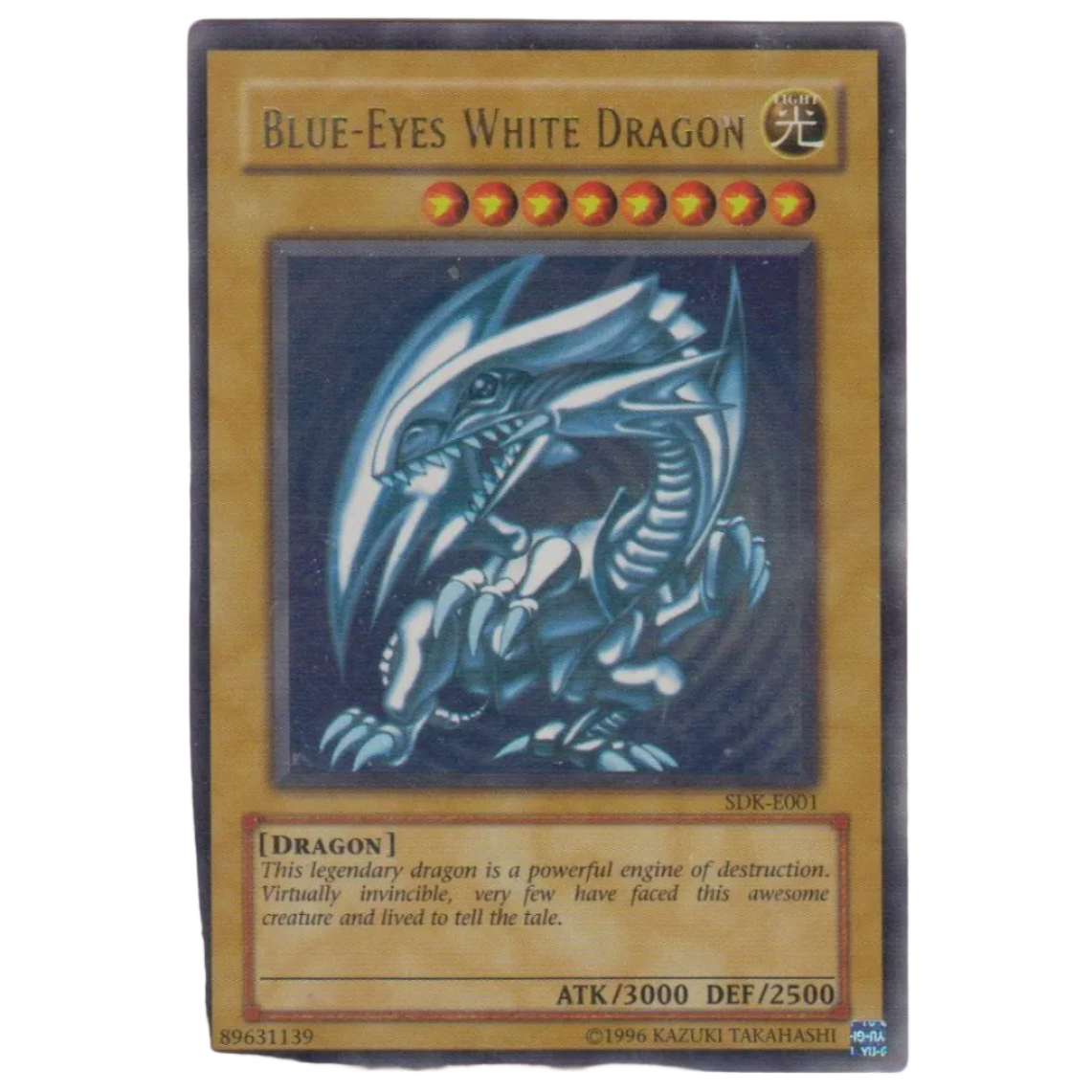 Yu-Gi-Oh! TCG Blue-Eyes White Dragon *Ultra Rare* SDK-E001