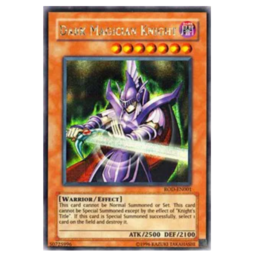 Yu-Gi-Oh! TCG Dark Magician Knight *Secret Rare* ROD-EN001 