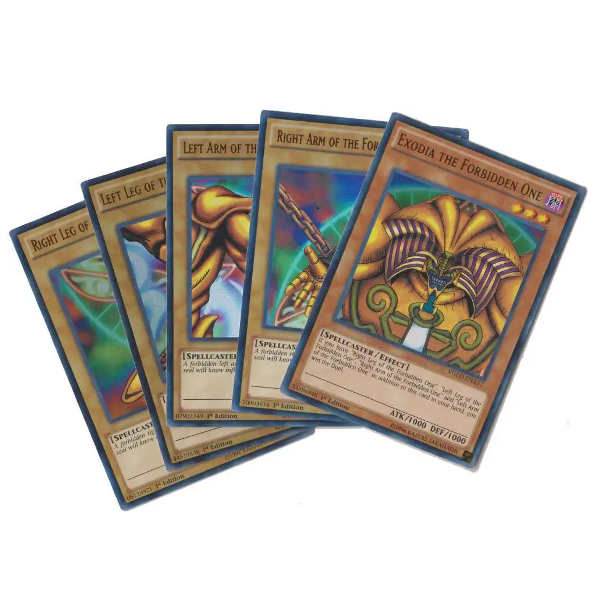Yu-Gi-Oh! TCG Exodia The Forbidden One *Ultra Rare* YGLD-ENA17 - ENA21 (Set)