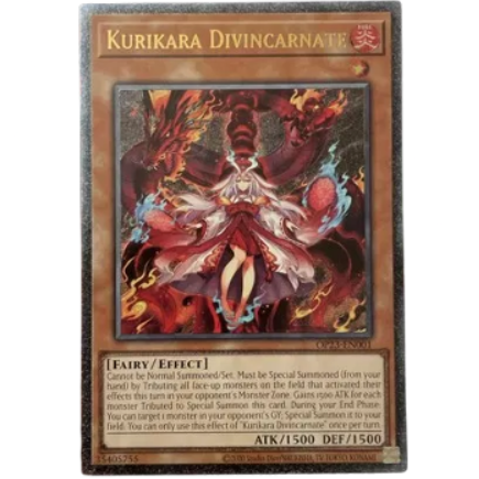 Yu-Gi-Oh! TCG Kurikara Divincarnate OTS Tournament Pack 23 OP23-EN001