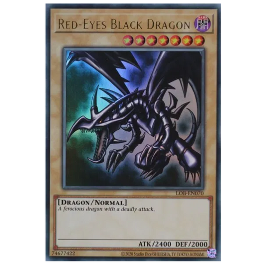 Yu-Gi-Oh! TCG Red-Eyes Black Dragon *Ultra Rare* LOB-EN070
