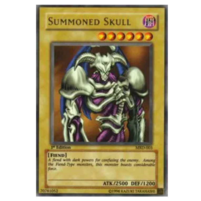 Yu-Gi-Oh! TCG Summoned Skull *Ultra Rare* MRD-003