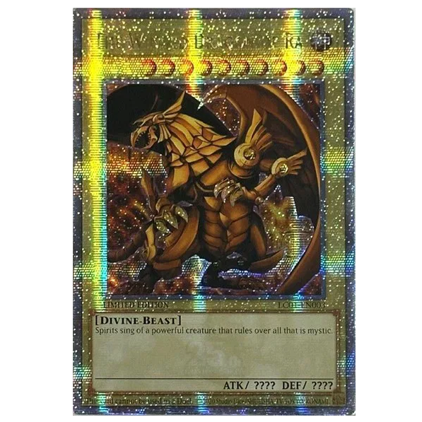 Yu-Gi-Oh! TCG The Winged Dragon of Ra *Quarter Century Rare* LC01-EN003