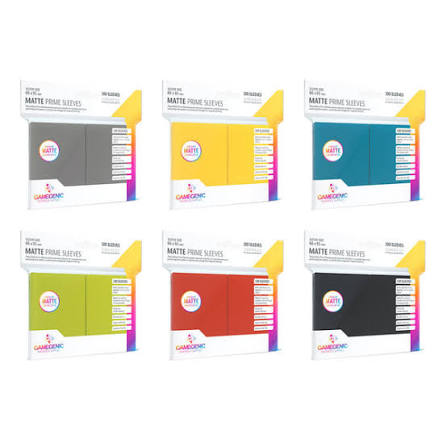Gamegenic Matt Prime Sleeves 100x