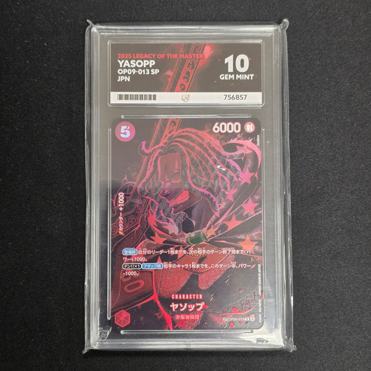 One Piece CG Yasopp Legacy of the Master OP09-013 (Japanese) (Ace 10)