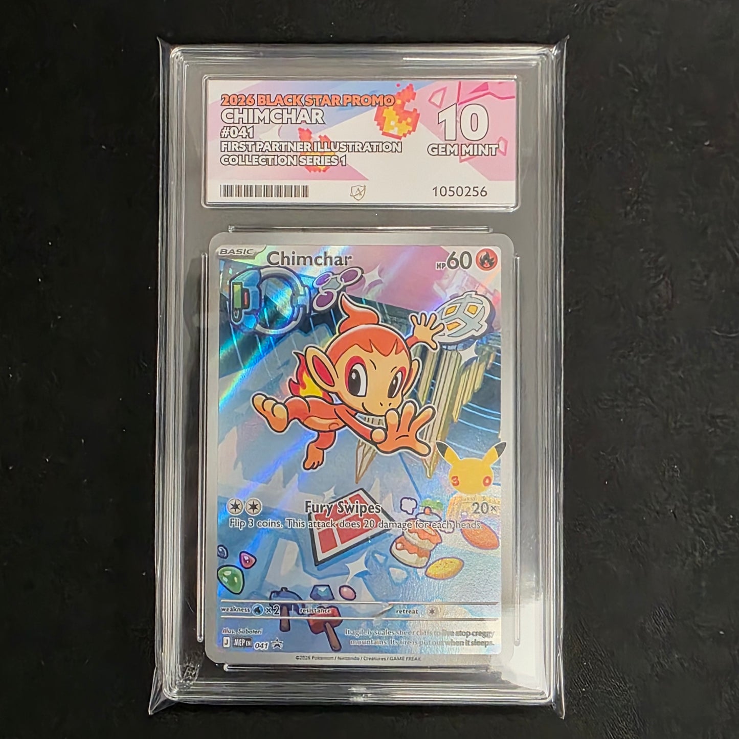 Pokemon TCG Chimchar Mega Evolution Promos 041 (ACE 10)
