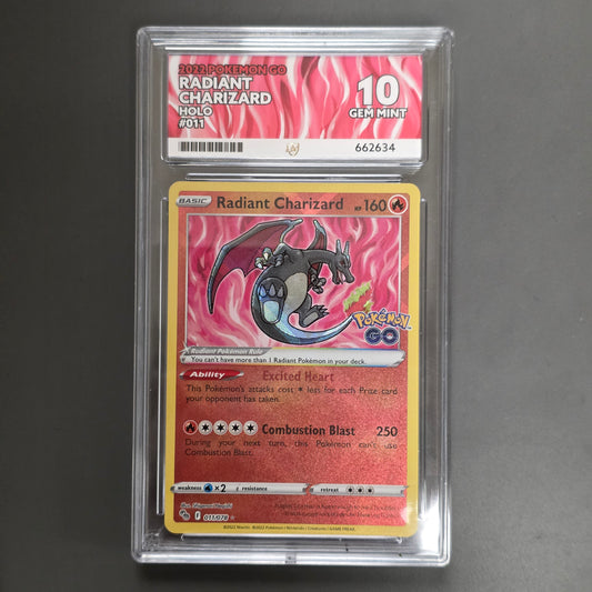 Pokemon TCG Radiant Charizard Pokemon Go 011/078 (Ace 10)