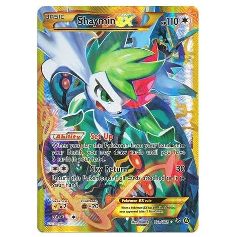 Pokemon TCG Shaymin EX Alternate Art Promos XY 77a/108