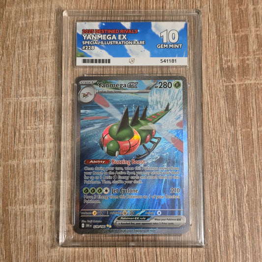 Pokemon TCG Yanmega ex Destined Rivals 228/182 (Ace 10)