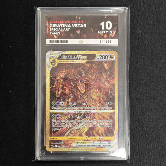 Pokemon TCG Giratina VSTAR Crown Zenith GG69/GG70 (Ace 10)